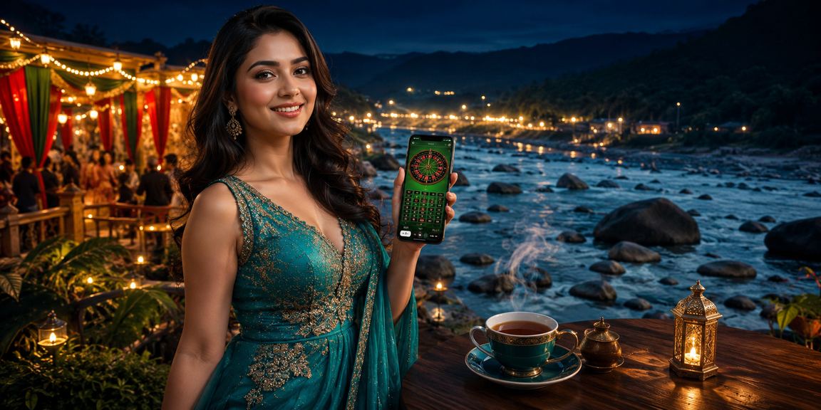 সিলেটে মোবাইলে স্পোর্টস বেটিং করছেন বাংলাদেশি তরুণী